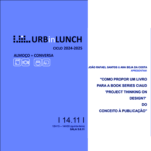 URBinLUNCH \14.11.2024 \ Convite à participação 