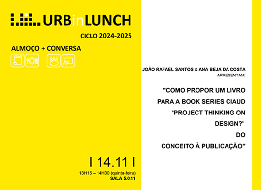 URBinLUNCH \14.11.2024 \ Convite à participação 