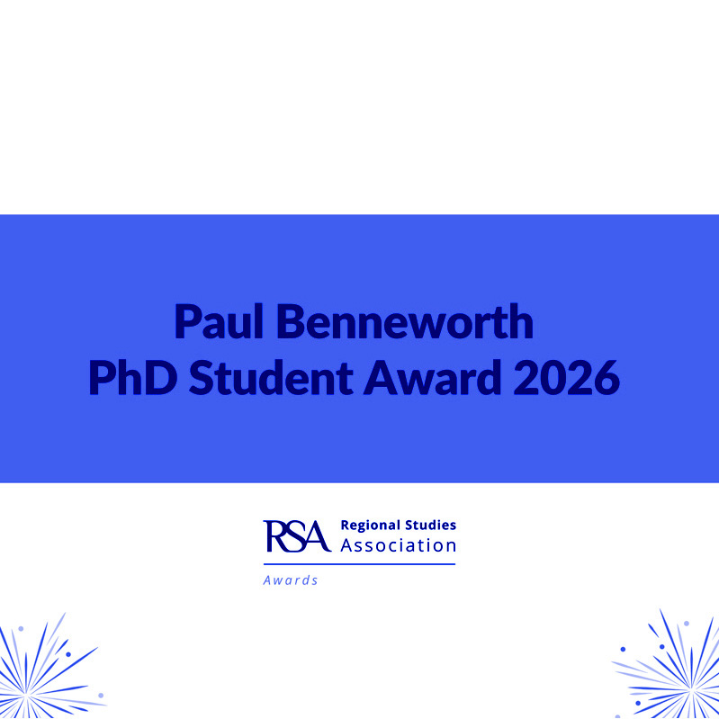 2026 Paul Benneworth PhD Student Award